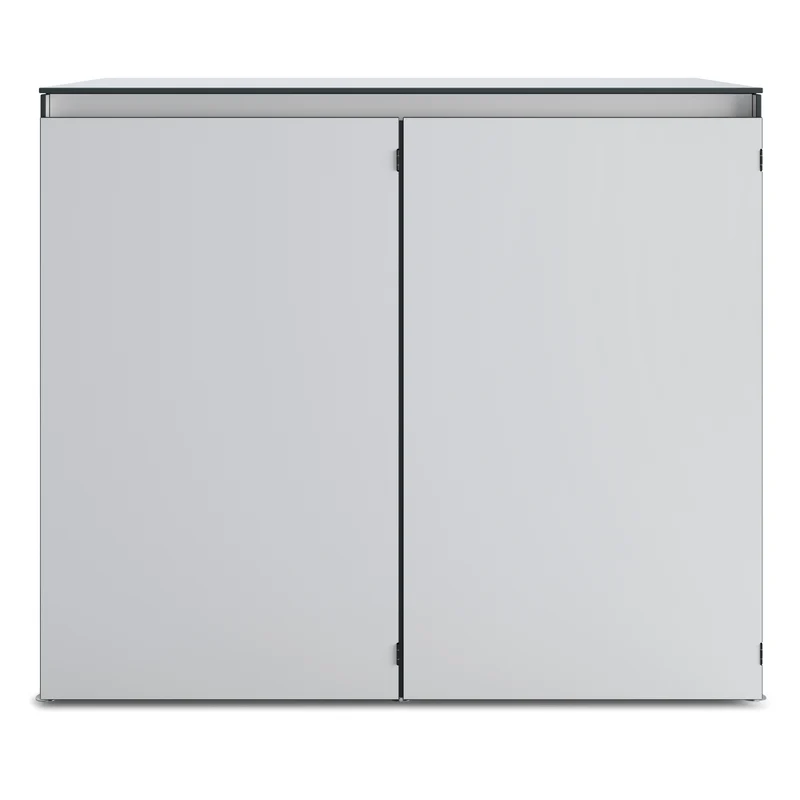 HIDEA Duo – Design Mülltonnenbox | 2x120L | wetterfest & modern